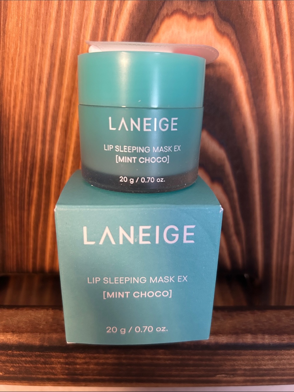 LANEIGE Mint Choco Lip Sleeping Mask EX - Mint Green Packaging